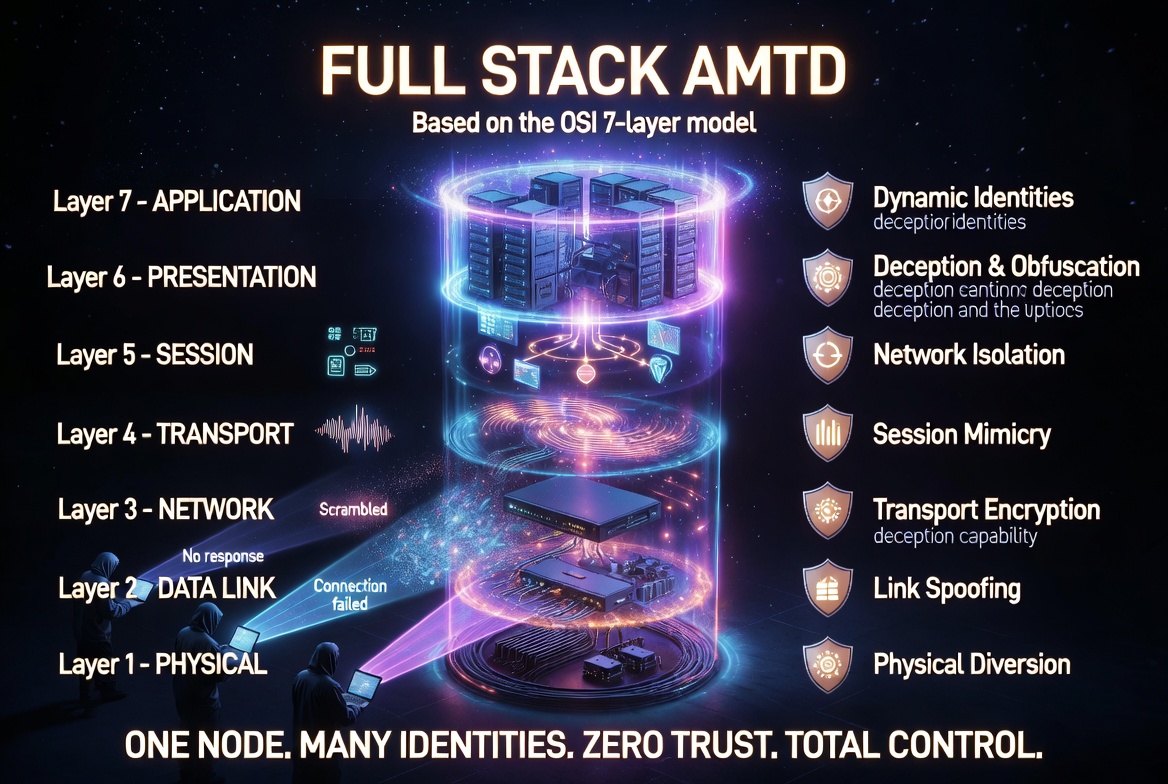 Full-Stack AMTD: layered preemptive defense across network, endpoint, and OT surfaces